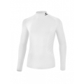 Erima Functional Underwear Long Sleeve Athletic with Collar (seamless) white Men